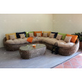 Einzigartiges Design Wasser Hyazinthen Sofa Set für Indoor Wicker Möbel